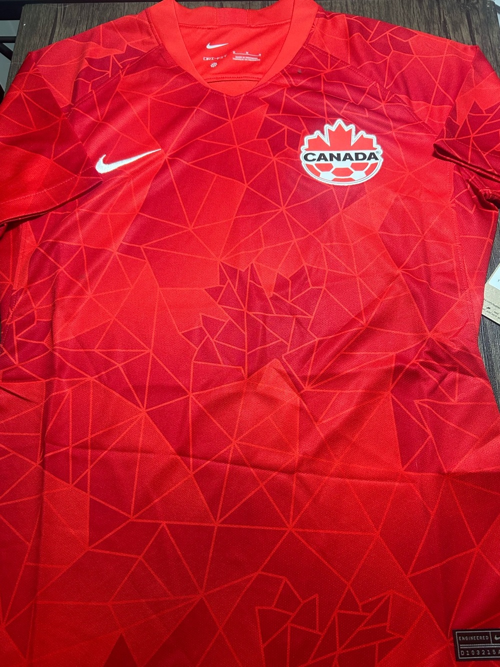 Nike CANADA National Team Women’s World Cup JERSEY Sz S,M,L New w tags